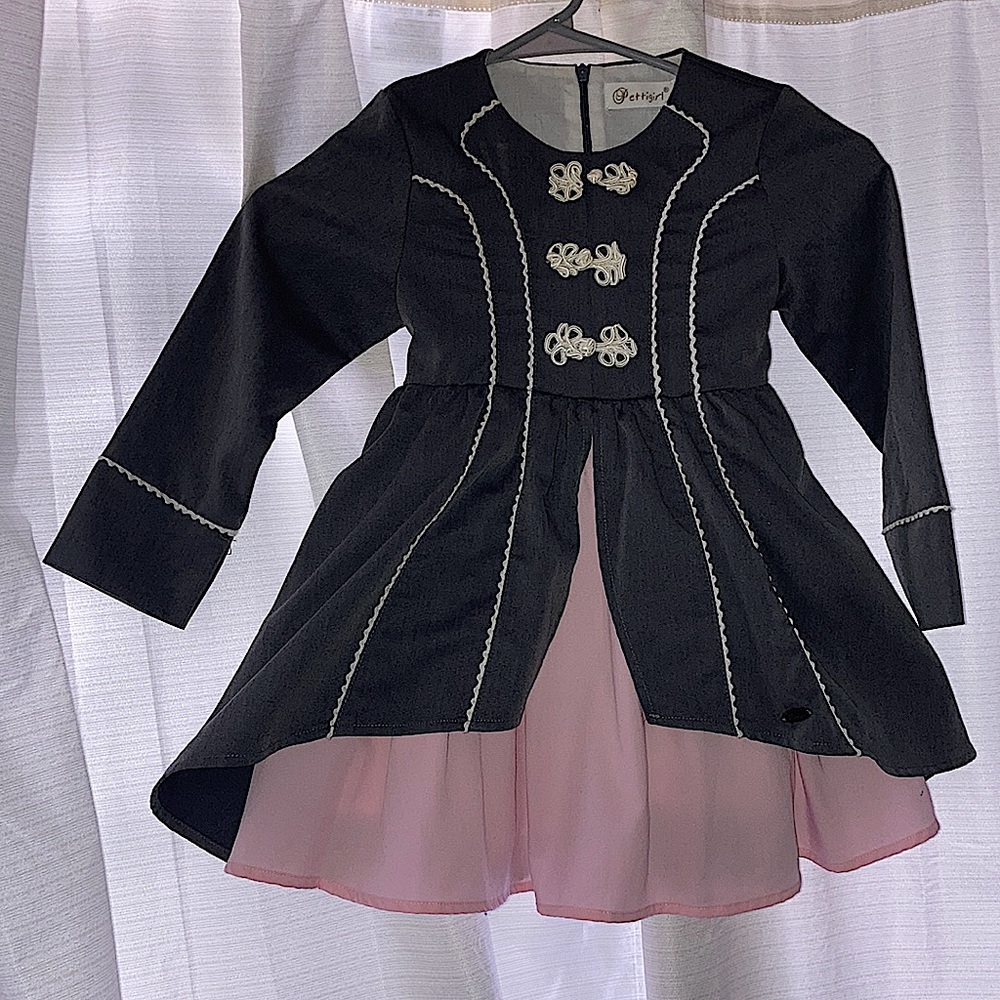 Girls baby shop vintage inspired dress.